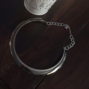 Silver Statement Choker